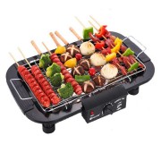3 In 1 Electric BBQ Grill Machine – Black
