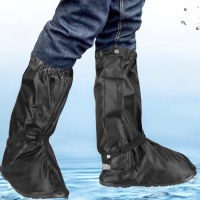 Waterproof Rain Shoe Cover For Cycle-Motorcycle and Rainy Day